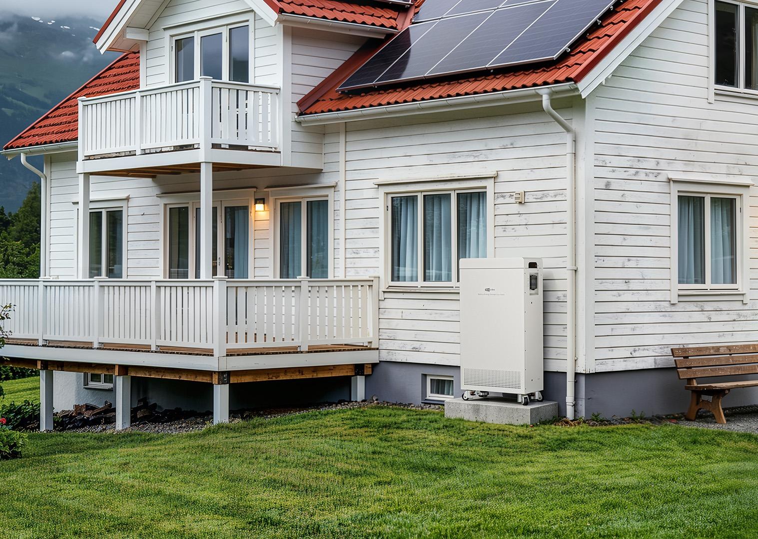 Rooftop PV with home battery storage